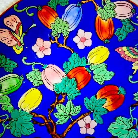 Vintage Gorgeous Hand Painted High Quality Rare Plate - Picture 3 of 6